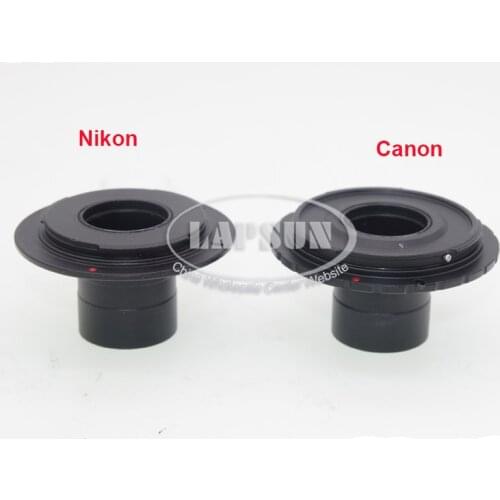 1PCS AI AIS Nikon SLR/DSLR or EOS Canon SLR/DSLR Digital Video Camera Lens to C-Mount Industry Lens Adapter