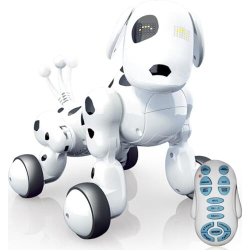 2.4G Wireless Intelligent Remote Control Robot Dog Electronic Dance Pet Music Educational Interactive Talking Toys For children