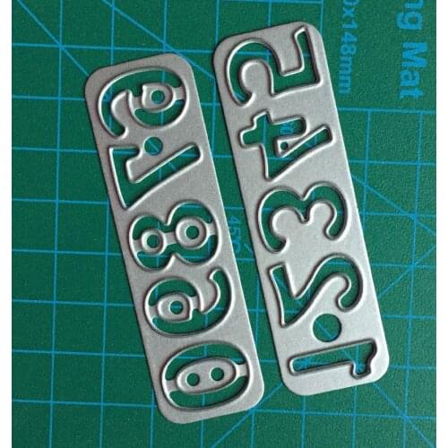 Arab NO.s Words Scrapbook Dies Metal Cvtter Etching Stencil Lase Cutter Die/DIY arts and crafts, greeting cards Decorations