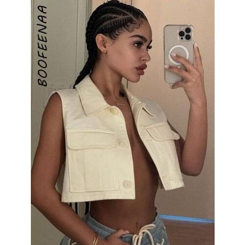 BOOFEENAA Womens Summer Jackets