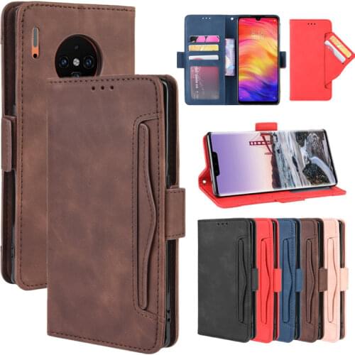 Case for huawei Mate30 P40 P30 Pro Lite P Smart Z Wallet Card Slot Stand Soft Case for huawei honor 8A Pro 8S Y9Prime Y5 Y6 2019
