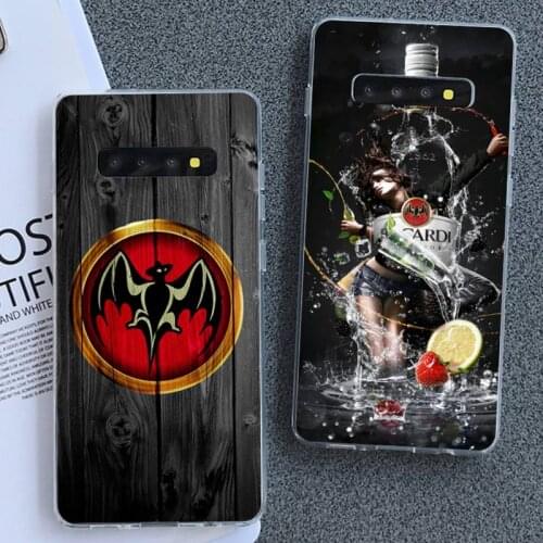 Hrmes Bacardi Bat Phone Case for Samsung Galaxy S10 S10E Lite s6 s7 s8plus s9plus S5 S20
