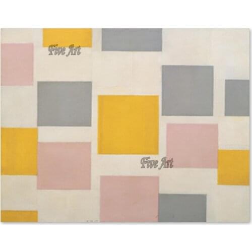 Home Interior Decorative Item Abstract Colors Canvas Oil Painting Wall Hanging Picture Art Hot Selling No Frame Paintings