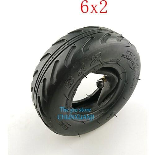 Good quality, cheap price 6X2 6 Inch Scooter Tire & Inner Tube Set Electric Scooter Wheel Chair Truck