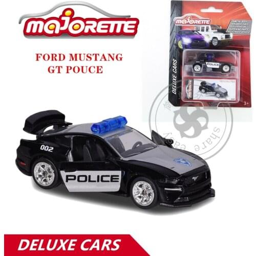 Majorette 1/64 DeLuxe Edition Cars FORD MUSTANG GT POUCE Hot Pop Kids Toys Motor Vehicle Diecast Metal Model