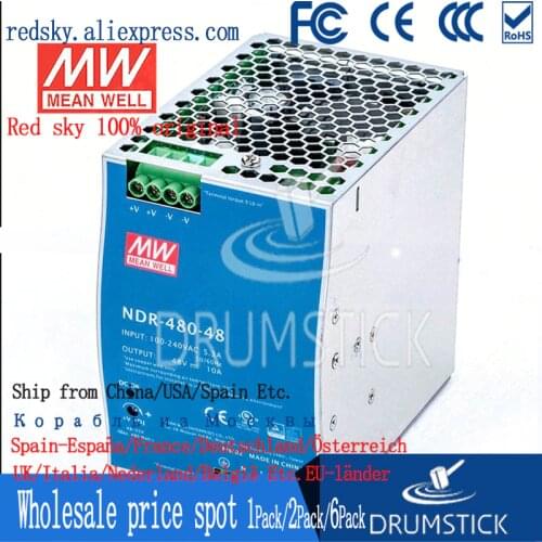Steady MEAN WELL NDR-240-48 48V 5A meanwell NDR-240 48V 240W Single Output Industrial DIN Rail Power Supply