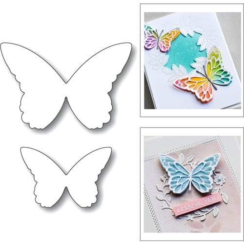 2020 New Animal Insect Butterfly and Wing Silhouette Metal Cutting Dies Cut For Scrapbooking Greeting Card Paper Making no stamp