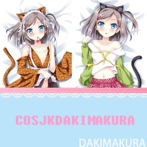 The "HENTAI" prince and the stony cat Tsutsukakushi tsukiko Anime Dakimakura Body Hugging Pillow Cover Otaku Pillow Case Kawaii
