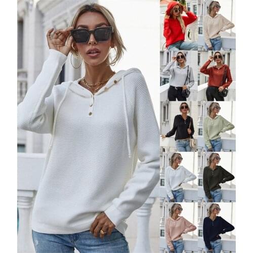 2021 autumn and winter new European and American stitching sweater loose color rainbow round neck striped sweater women