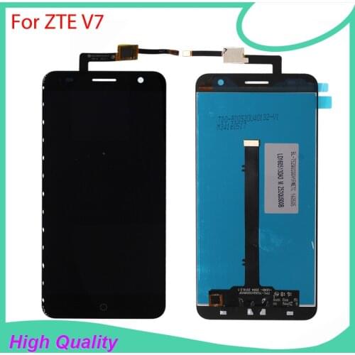 100% Original Quality For ZTE Blade V7 LCD Display+Touch Screen Mobile Phone LCDs With free Tools