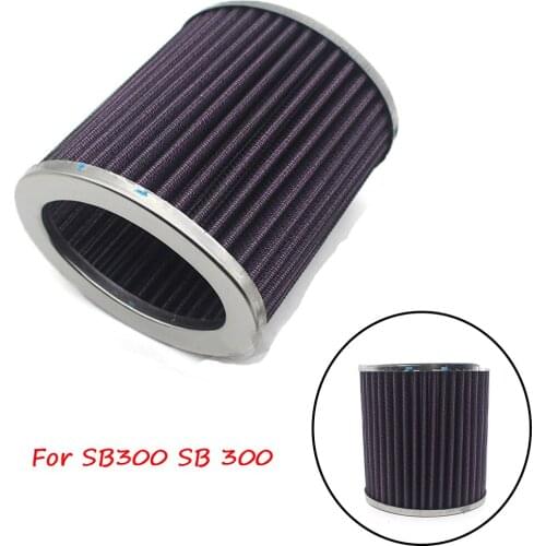 Motorcycle Replacement Air Intake Filter Cleaner High Flow Non-woven Fabric Air Filter For SYM SB300 SB 300
