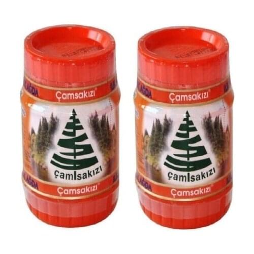 Pine Gum Warm Wax 240 Gr 2 Pieces ORANGE