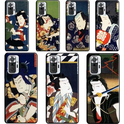 Vintage Japan Art Ukiyo E Phone Case For Xiaomi Redmi Note 10 8 9 Pro Note 8T 9S Coque For Redmi 9C 9T K40 7A 8A 9A