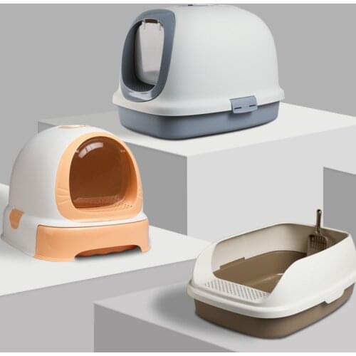 Space big Meika cat litter Basin fully enclosed cat toilet drawer-type cat sand table deodorant bedpan anti-splash cat shit Basi