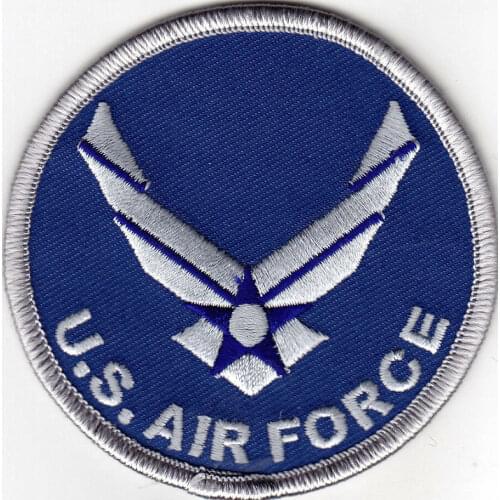 Custom embroidered Patches US AIR FORCE LOGO Military velcro iron on patch Welcome to custom your own patch