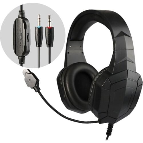 High Quality PC Gaming Headset Gamer Wired Headphone With Microphone Music Stereo Bass Helmet For Phone Computer Kids Earphone