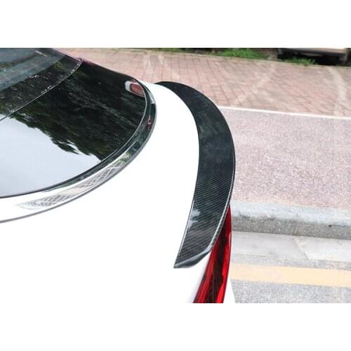 High Quality P STYLE REAL ABS CARBON FIBER REAR TAIL WING TRUNK LIP SPOILER FOR KIA k5 Optima 2020 2021 2022