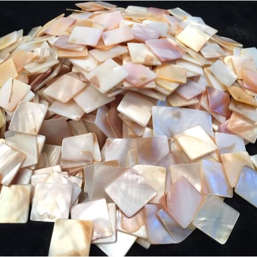 100g Square Pure White Color 100% Chinese Freshwater Shell Mother of pearl mosaic tile for interior house decoration tiles