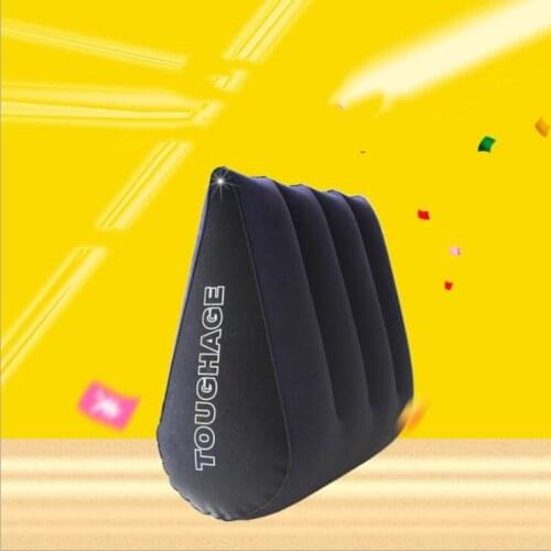 Flocking Inflatable Sex Aid Pillow For Women Love Position Cushione Sex Furniture Erotic Sofa Adult Games For Couples