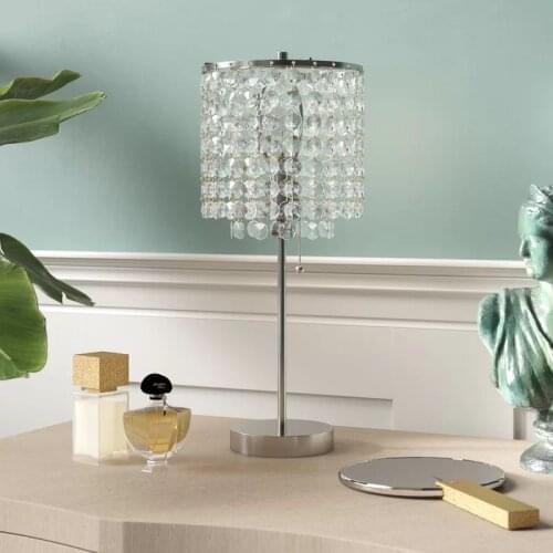 Crystal table lamp crystal bedroom lamp crystal living room lamp crystal study room lamp crystal desk lamp