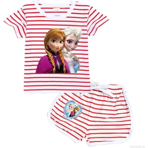 Disney Children Clothing Set Boys Summer T Shirt +Pant 2pcs Sport Suit Toddler Baby Suit Casual Fashion