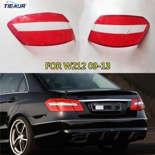 Rear Tail Lamp Cover For W212 2009-2013 Auto Car Accessories Clear Shell Taillight Lens Cover