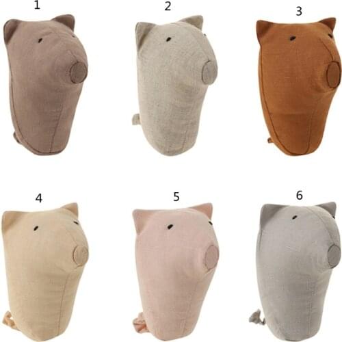 Cartoon Baby Rattles Infant Animal Hand Bell Kid Plush Shaking Toy Development Gifts Toddler Toy Comfort Doll Baby Stuff