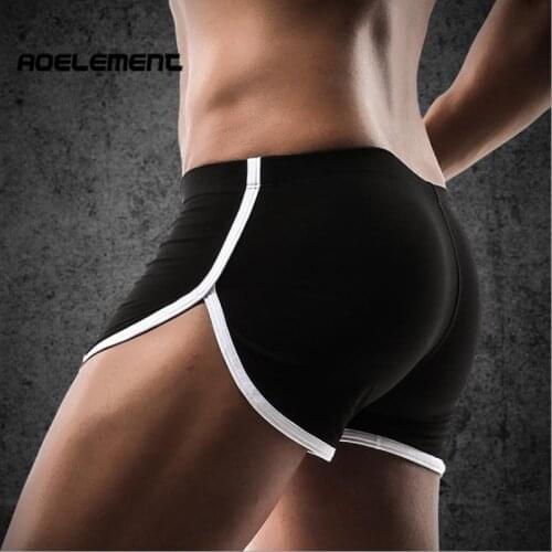 Mens Loosen Summer Cotton Arrow Underwear Hot Sport Homewear Boxer Shorts