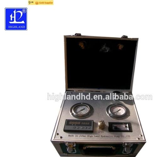MYHT-1-5 Portable Flow Meters with Peak Pressure 420 Bar/used for testing hydraulic pump,motor