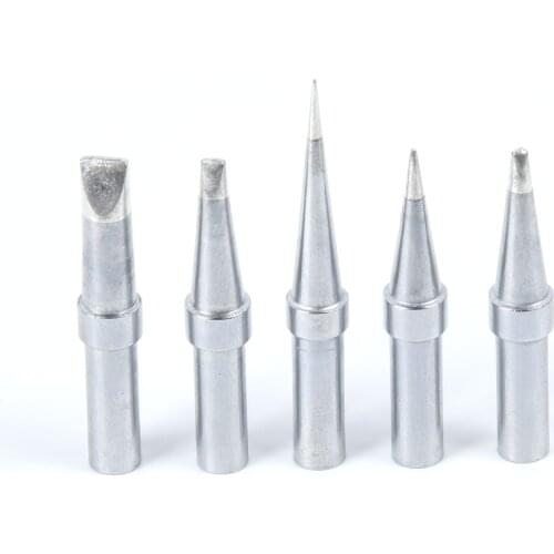 5pcs Soldering Iron Tips Set For Weller WESD51 WESD50 WCC100 Attachment High Hardness Welding And Soldering Supplies
