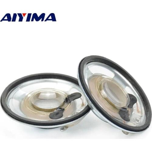 AIYIMA Audio Mini Portable Loudspeakers Waterproof Speaker LS40N-14F Within The Magnetic Type Tweeter 40MM 8 Ohm 2 W