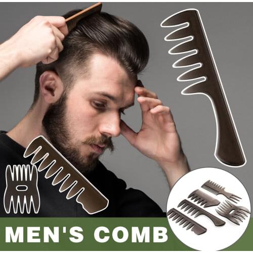 Slick-back Quiff Grooming Pro Comb 5Pcs Mens Professional Hair Styling Comb SK88