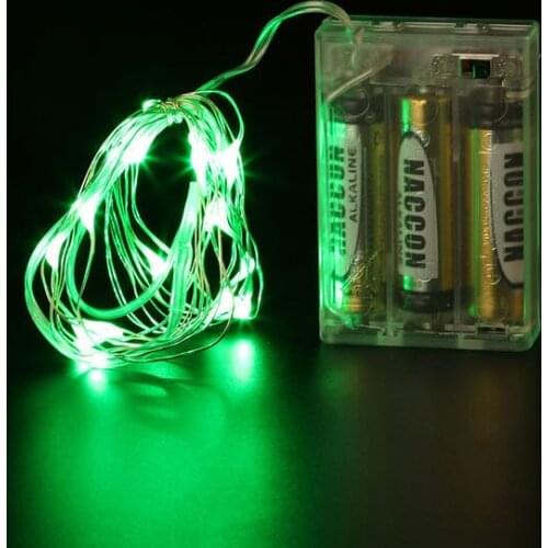 5pcs/lot 5M 50 LEDs LED RGB Fairy string Light for Outdoor, Gardens, Homes, Christmas Party