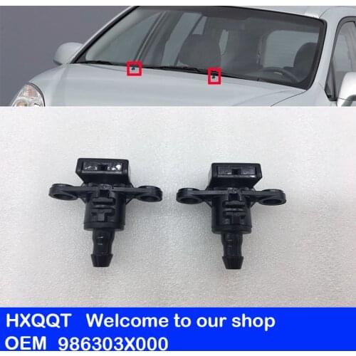 Windshield Washer Nozzle L+R 2PC For Elantra AVANTE MD 2011-2014 OEM 986303X000
