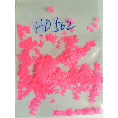 Solvent resistant glitter neon