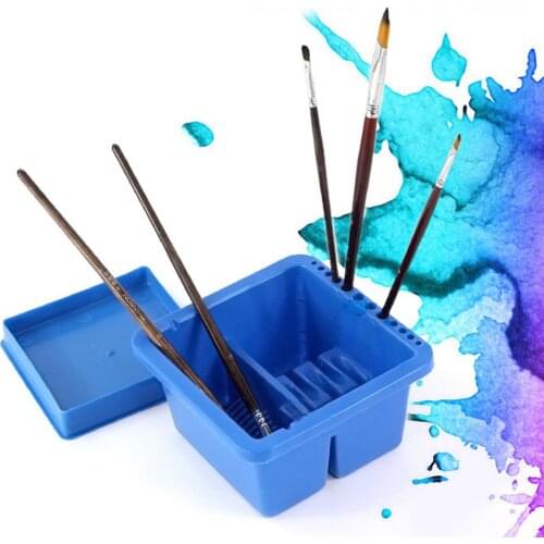 Brush Washing Bucket Multifunction Wash Pen Barrel Brush Washer Art Supplies