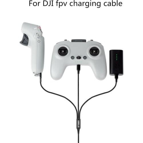 For DJI FPV Combo Drone Accessorie Remote Control Glasses Battery Charging Cable