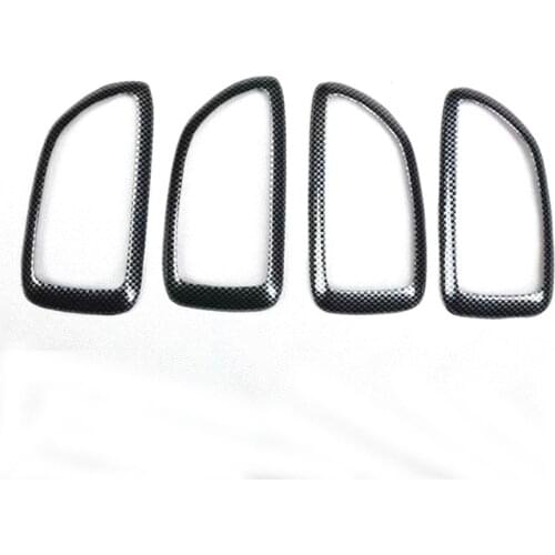 4Pcs Car Interior Door Handle Decoration Frame Trim Styling For Hyundai Tucson 2006-2014 Auto Moldings