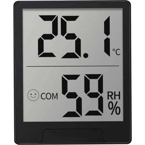 Digital Thermo-Hygrometer Indoor Humidity and Temperature Measuring Gauge for Interior Baby Room Living Room and Office