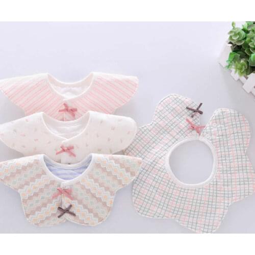Baby Bibs Waterproof Baby Aprons Infant Saliva Towels Cute Baby Cartoon Bib Slabbetjes Baberos Bebe Bibs Baby Girls Print