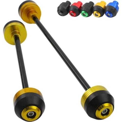 For HONDA CBR600RR CBR 600RR 2005 2006 Front Rear Wheel Slider Fork Axle Crash Protector Swing Arm Pad Aluminum