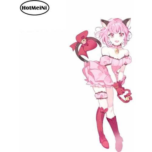 HotMeiNi 13cm X 6.3cm Car Decals for Tokyo Mew Mew Car Assessoires Windows Laptop Waterproof Refrigerator Stickers