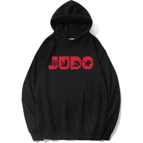 Martial Arts Judo Hoodies Gifts Birthday Funny Unisex Graphic Sweatshirts Fashion New Cotton Long Sleeve O-Neck Harajuku Hoodie