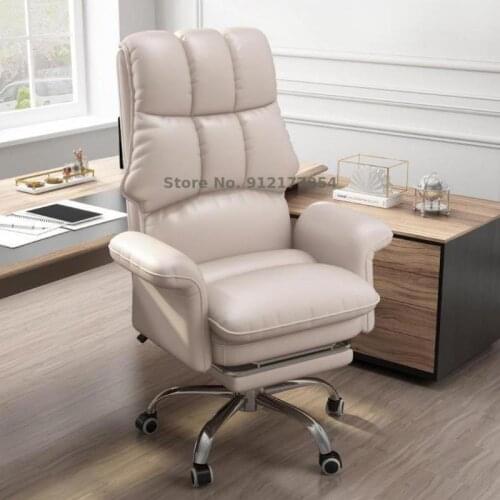 Computer Chair Boss Office Chair Sedentary Liftable Swivel Chair Home Gaming Chair Back Chair Comfortable Sofa Seat