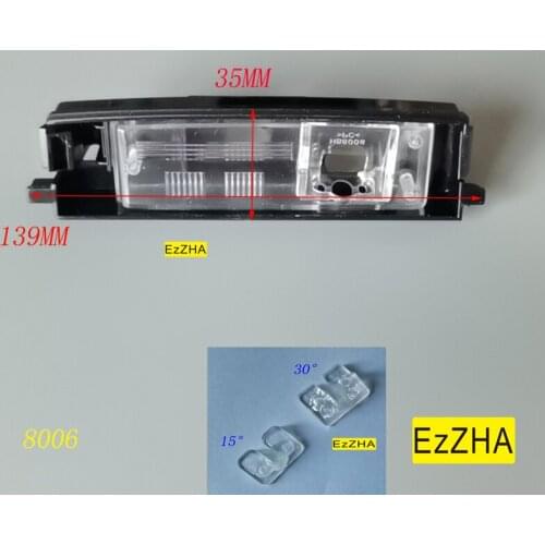 EzZHA Car Rear View Camera Bracket License Plate Light Housing Mount For TOYOTA Vanguard RAV4 RAV-4 RAV 4 2005~2013