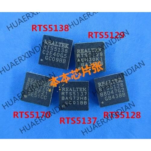 New RTS5138 RTS5129 RTS5170 RTS5137 RTS5128 QFN high quality