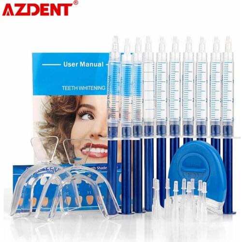 Teeth Whitening 44% Peroxide Dental Bleaching System Oral Gel Kit Tooth Whitener New Dental Equipment 10/6/4/3pcs