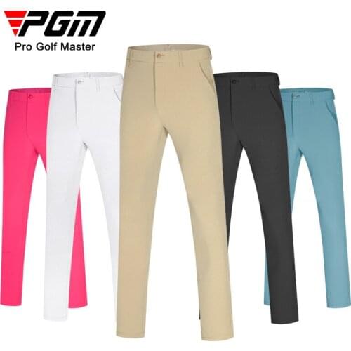 PGM 20New Professional Men Sportswear Male Trousers High-elastic Casual Golf Tennis Long Pants Slim Fit Soft Comfortable for Men
