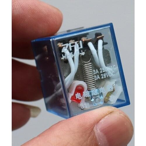 LED MY4 General Purpose Relay 4pdt,14pins relais 12V 24V 110V 220V MY4NJ relay switch