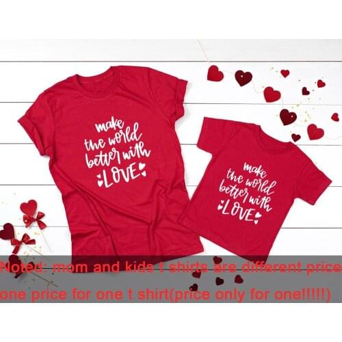 Mommy and Me Valentine Shirts Mother Son and Daughter Matching Valentines Shirts Valentines Day Outfit Family Look Clothes